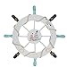 Produktbild MYY Nautisch Dekor Schiff Rad Lenkung Rad Schlafzimmer Verein Cafe Geschenk Strand Thema Party Strand Weiß Hochzeit Dekorationen