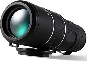 Frackkon Bushnell 16x52 Monocular Telescope,HD Monocular Dual Focus Optics Zoom Portable Monocular HD Optical with Carrying Bag/Cleaning Cloth, for Wildlife Hunting Watching Live Concert 66M/8000M