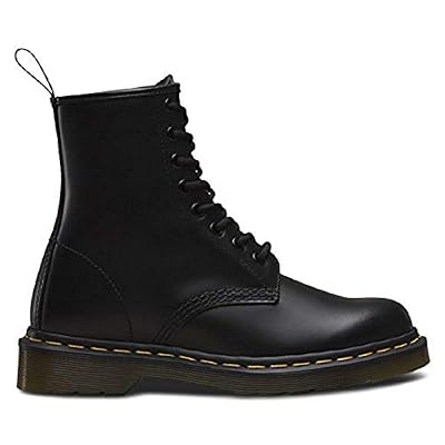 Dr. Martens 1460, Boots mixte adulte - Noir (Noir Black Greasy) 37 EU