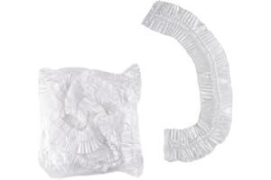 ROSOJODG 10 Stück weiße, verdickte Einweg-Staubschutzhüllen, transparente Abdeckungen für Küchengeräte, elastische Haushaltsküchengeräte, universal, staubdicht, für Toaster, Backofen, Mixer,