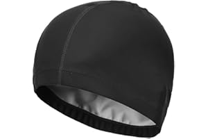 Androxeda Bonnet de Bain Piscine Natation pour Adulte Bonnet de Bain Bonnet de Natation pour Mixte Adulte Hommes Femmes