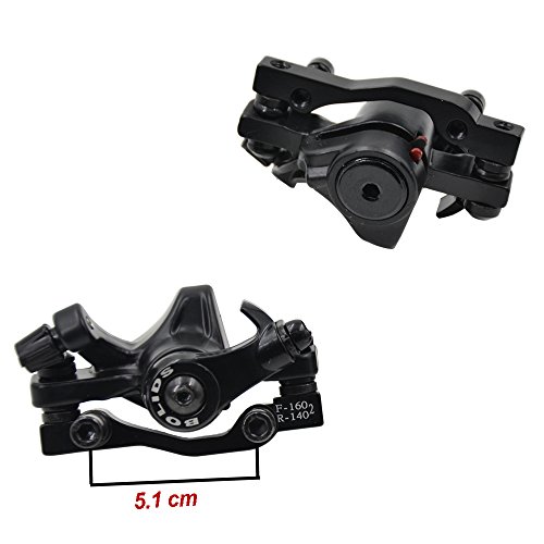 MyArmor MTB Mountain Fahrrad Scheibenbremse Kit, (F-160mm/R-140mm & F-180mm/R-160mm) + G3 Rotors 160mm - 3