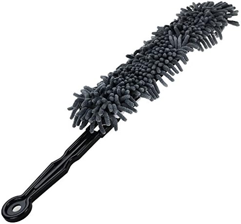 Good Grips Ultra-soft Chenille Microfiber Hand Duster for Car High Density Puffy Fingers Use Wet or Dry Scratch-Free Lint-Free