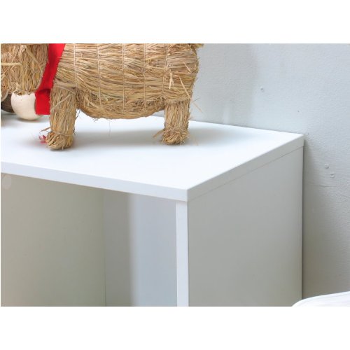 Regal MARIANNE Standregal Wohnregal Raumteiler Sideboard Bücherregal weiss - 3