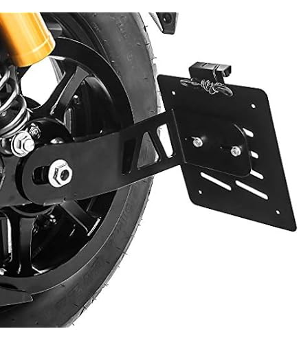 Plaque Protection Cadre Moto Kawasaki Vulcan S 650 - Alliage Aluminium Noir | 2015-2021