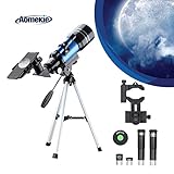 telescopio barska 40070 Ajuste de la función: el telescopio monocular se puede ajustar libremente 360   grados, y es fácil de ajustar diferentes ángulos, lo que le permite ver las estrellas y el paisaje claramente. Fácil de montar y desmontar. Fácil de cargar. Este telescopio terrestre es muy adecuado para viajar y acampar. Regalo ideal para niños principiantes adultos y astrónomos aficionados para explorar el cielo y el paisaje.
