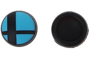 Hero-s - 1 paio di bacchette analogiche per pollice, impugnature in silicone, protezione anti-scivolo analo, compatibile con controller console NS