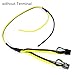 Produktbild GEHOO Dual PCI-e PCIe Graphics Video Card 8pin 6+2pin Splitter Power Cable Cord without Terminal for RIG Miner 12AWG+16AWG