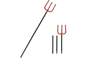 Zac's Alter Ego Fourche diable en plastique Rouge 112 cm