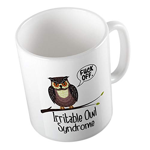 I Love Mugs Ltd Irritable Owl Syndrome - F*CK Off. - Mug