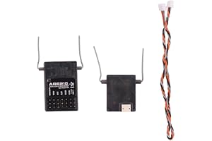 NONDK AR6210 DSMX 2. 6-Kanals Mottagare W Satellit för DSM2 DX6i DX7 DX8 AR9020 JR DSX7 DSX9 Flygplan