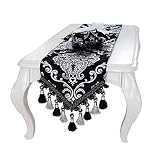 ➤ [Modern Flower design] - Corredor de mesa de Navidad Moda moderna, que utiliza los elementos naturales de la tierra para sentir la estética de la vida desde el corazón.