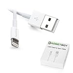 GadgetBoy 8 Pin charging cable for iPhone (1 Meter, white)