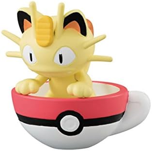 Nintendo Pokemon X.Y.Z Tea Time Mascot Figure Part 2~Nyarth Meowth Mauzi Miaouss