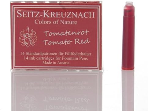 Seitz-Kreuznach Ink Cartridges Tomato Red, Pack of 14, Colors of Nature