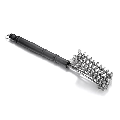 GAINWELL spiralförmige Grillbürste aus sicherem Metall – 3 Bürsten in 1 - 5