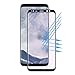 Produktbild YIHUI Explosionsgeschütztes Glas Flim ENKAY Hut-Prince 0.26mm 9H 3D Anti Blue-ray Vollbild Hitze Biegen gehärtetes Glas Film für Galaxy S8 (Schwarz) Bildschirmschutz (Farbe : Black)
