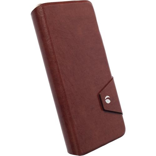Kalmar Flip Wallet Case for iPhone 6 Plus/ iPhone 6s Plus(Brown)