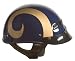 Brogies Bikewear NFL St. Louis Rams Motorcycle Half Helmet (Blue X-Small) RS.1949.00