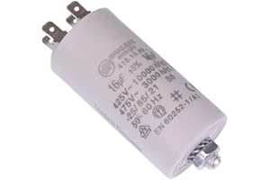 SWITCH ELECTRONICS 16uF Motor Run Capacitor Metallised Polypropylene 450V Air Ducati Energia Compressor Pump Industrial Electrical