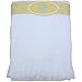 BabyPrem Baby Large Soft White Acrylic Check Shawl Blanket 122 x 122cm WHITE