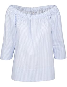 SEIDENSTICKER Damen Bluse Schwarze Rose Bügelleicht Streifen Fashion-Bluse