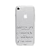 Produktbild licaso Apple iPhone 8 Handyhülle Smartphone Apple Case aus TPU mit Late Saw a Unicorn Print Motiv Slim Design Transparent Cover Schutz Hülle Protector Soft Aufdruck Lustig Funny Druck