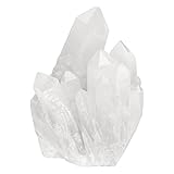 Jsdde Healing Rock Crystal Quartz Cluster Mineral Geode Druzy Specimen 1.85-2.5''(white Crystal Quartz Cluster)