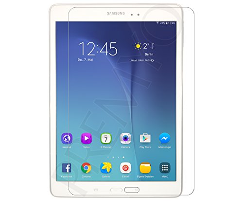 PREMYO Samsung Galaxy Tab A 9.7 Panzerglas. Galaxy Tab A 9.7 Schutzfolie mit Härtegrad 9H und abgerundeten Ecken 2,5D. Tab A 9.7 Schutzglas - 3