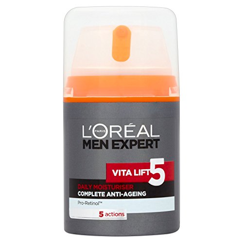 L’Oréal Men Vita Lift 5 Anti Age Total, Feuchtigkeitspflege Männer, Anti Aging Creme, 1er Pack (1 x 50 ml) - 3