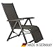 Produktbild Dreams4Home Relaxsessel 'Santo XVI', Stuhl, Liegestuhl, Gartenstuhl, Klappstuhl, Klappsessel, Multipositionssessel, Hochlehner, Terrassenstuhl, Balkonstuhl, Gartensessel, (B/H/T) ca. 90 x 61 x 111 cm, Garten, in silber/anthrazit