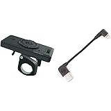 SKS GERMANY COMPIT+ Handyhalterung inklusive Powerbank mit NFC-Chip (winkelverstellbares Fahrradzubehör mit induktiver Ladefu