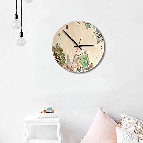 Ronglingxing Relojes De Pared Oficina En Casa Dormitorio
