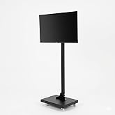 Ayarlı Tv Standı &ndash; Tekerli Tv Askısı &ndash; Hareketli Tv Standı &ndash; 22&Prime; &ndash; 43&Prime; Tv Ile Uyumlu &ndash; Metal