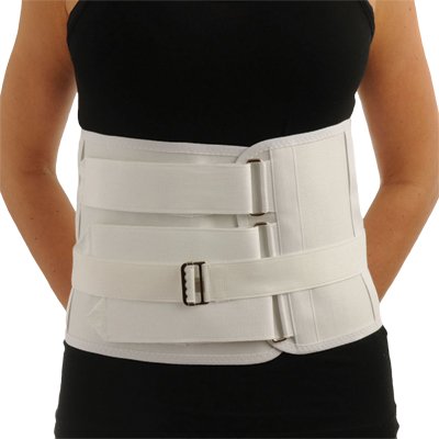 Orthotix12" Depth Lumbosacral Support with removable stays & foam padding (Medically Approved Class 1 Device Supplied to the NHS)