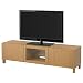 Produktbild IKEA BESTA - TV-Bank mit Schubladen und Tür Lappviken Eiche Wirkung