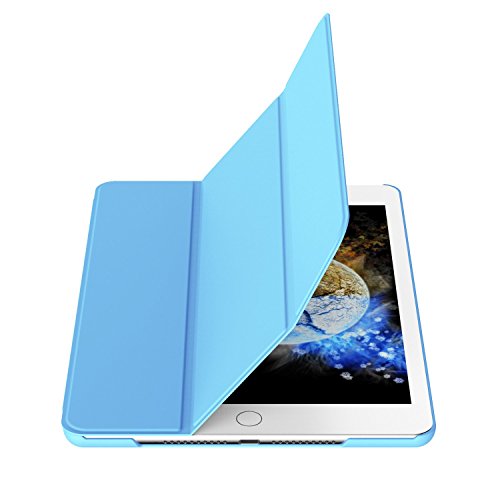 iPad Mini 4 Hülle, JETech Ultra Slim iPad Mini 4 Hülle Schutzhülle Etui Tasche mit Eingebautem Magnet für Einschlaf/Aufwach für Apple New iPad Mini 4 Veröffentlicht am 2015 Smart Case Cover (Blau) - 3