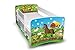 Produktbild Best For Kids Kinderbett 70x160 mit Rausfallschutz + Schublade 44 Designs (Farm)