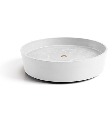 ECOPOTS Untertasse 44,5 Cm – Aus Recyceltem Kunststoff, Für Amsterdam-Töpfe Ab 50 Cm, In Schwarz, Grau Oder Weißgrau