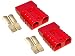 Produktbild Batterie Stecker 175A 16 mm2 rot Set Steckverbinder für Gabelstapler Kabel