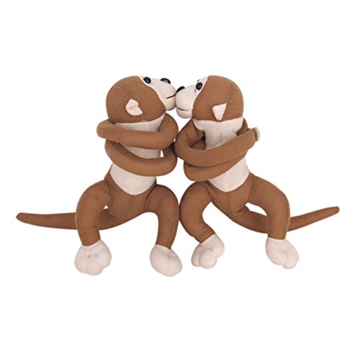 1 Paar Affe Curtain Tie Backs Kinder Zimmer Nursery Frech Spielen Monkey Vorhang binden zurück Raffhalter - 5