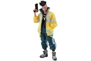 SKYNOMAD Figurines de l'anime Cyberpunk Edgerunner – 11 cm David Martinez Lucy Rebecca Décoration de voiture adulte Collector pour les fans de l'anime Cyberpunk Edgerunner (David Martinez)