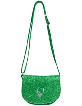 Zwillingsherz Filz Tasche mit Hirsch für Damen, Mädchen perfekt für das Oktoberfest / Schultertasche / Shopper...