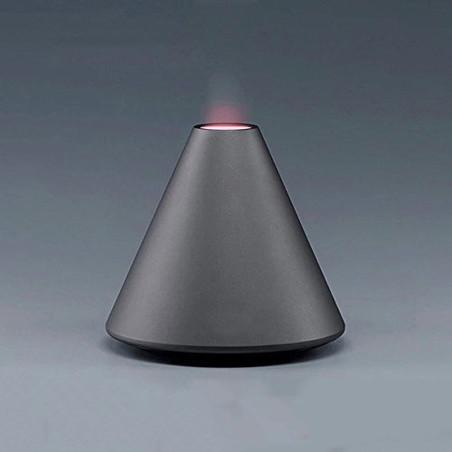 Preisvergleich Produktbild LIRONG Kreative Vulkan Luftbefeuchter Ultraschall Haushaltsreiniger Wassermangel Power Sicherheit Ultra-Leise Schlafzimmer Große Kapazität Luft Aroma Maschine Zwei Farben Optional,Black
