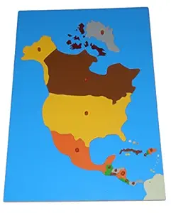 Kido Toys Map Puzzle: North America