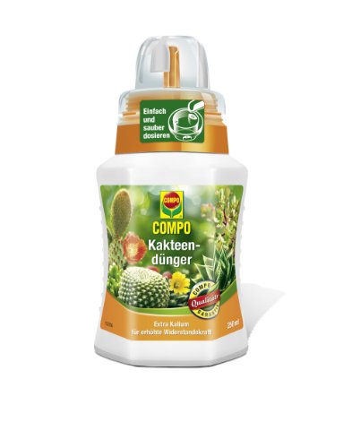 Compo Cactus Flower Fertiliser with Immediate Effect for Optimum Plant Development 250 ml