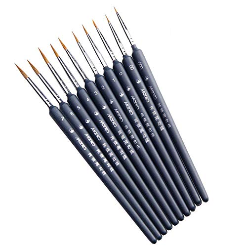 pinceaux d'excellente qualité