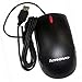 Produktbild Lenovo M-U0025-O 45J4888 USB-Maus, kabelgebunden, 1000 dpi, 3 Tasten, Schwarz
