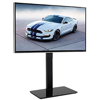 RFIVER Support TV sur Pied avec Support Cantilever pour TVs et Ecrans LCD LED de 32 à 75 Pouces TF2003