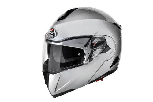 Airoh C105L Casco, Color Plata, Talla 59-60 cm
